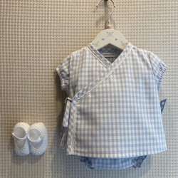 Conjunto cruzado vichy