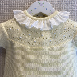 Pelele limón cuello