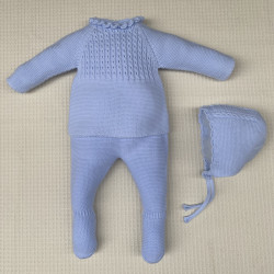 Conjunto ochitos celeste
