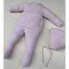 Conjunto ochitos rosa bebé