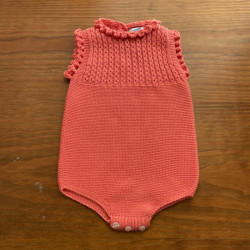 Pelele ochitos coral