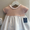 Vestido Lucero rosa medio