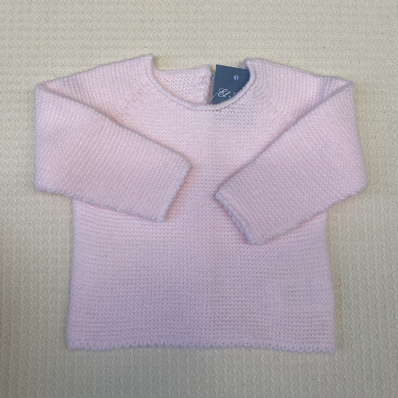 Jersey básico rosa bebé