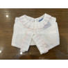 Camisa de batista con detalle rosa
